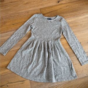 GAP Heather Gray Long Sleeve Kids Dress